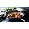 image:imageTramontina Signature TriPly Clad Stainless Steel 6Quart Braiser Pan with Lid InductionReady DishwasherSafe NSFCertified Made in BrazilWOK