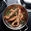 image:imageTramontina Signature TriPly Clad Stainless Steel 6Quart Braiser Pan with Lid InductionReady DishwasherSafe NSFCertified Made in BrazilWOK
