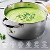 image:imageTramontina Tempo TriPly Base Stainless Steel 6Quart Braiser Pan with Glass Lid InductionReady OvenSafe DishwasherSafeDutch Oven