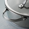 image:imageTramontina Tempo TriPly Base Stainless Steel 6Quart Braiser Pan with Glass Lid InductionReady OvenSafe DishwasherSafeDutch Oven