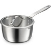 image:imageTramontina Tempo TriPly Base Stainless Steel 6Quart Braiser Pan with Glass Lid InductionReady OvenSafe DishwasherSafeSauce Pan