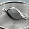 image:imageTramontina Tempo TriPly Base Stainless Steel 6Quart Braiser Pan with Glass Lid InductionReady OvenSafe DishwasherSafeSauce Pan