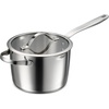 image:imageTramontina Tempo TriPly Base Stainless Steel 6Quart Braiser Pan with Glass Lid InductionReady OvenSafe DishwasherSafeSauce Pan