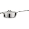 image:imageTramontina Tempo TriPly Base Stainless Steel 6Quart Braiser Pan with Glass Lid InductionReady OvenSafe DishwasherSafeSaute Pan
