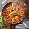 image:imageTramontina TriPly Clad Stainless Steel 8Piece Cookware Set with Glass Lids Pots and Pans Kitchen Set InductionReady DishwasherSafe NSFCertifiedCookware Set
