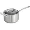 image:imageTramontina TriPly Clad Stainless Steel 8Piece Cookware Set with Glass Lids Pots and Pans Kitchen Set InductionReady DishwasherSafe NSFCertifiedSauce pan