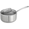 image:imageTramontina TriPly Clad Stainless Steel 8Piece Cookware Set with Glass Lids Pots and Pans Kitchen Set InductionReady DishwasherSafe NSFCertifiedSauce pan