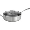 image:imageTramontina TriPly Clad Stainless Steel 8Piece Cookware Set with Glass Lids Pots and Pans Kitchen Set InductionReady DishwasherSafe NSFCertifiedSaute Pan