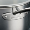 image:imageTramontina TriPly Clad Stainless Steel 8Piece Cookware Set with Glass Lids Pots and Pans Kitchen Set InductionReady DishwasherSafe NSFCertifiedSaute Pan