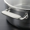 image:imageTramontina TriPly Clad Stainless Steel 8Piece Cookware Set with Glass Lids Pots and Pans Kitchen Set InductionReady DishwasherSafe NSFCertifiedSaute Pan