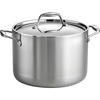 image:imageTramontina Signature TriPly Clad Stainless Steel 6Quart Braiser Pan with Lid InductionReady DishwasherSafe NSFCertified Made in BrazilSTOCK POT