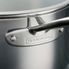image:imageTramontina TriPly Clad Stainless Steel 6Quart Braiser Pan with Glass Lid InductionReady DishwasherSafe NSFCertifiedCookware Set