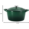 image:imageTramontina 7 Qt Enameled Cast Iron Covered Tall Round Dutch Oven Latte  80131353DSBasil