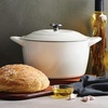 image:imageTramontina 7 Qt Enameled Cast Iron Covered Tall Round Dutch Oven Latte  80131353DSLatte