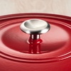 image:imageTramontina 7 Qt Enameled Cast Iron Covered Tall Round Dutch Oven Latte  80131353DSRed