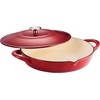 image:imageTramontina 7 Qt Enameled Cast Iron Covered Tall Round Dutch Oven Latte  80131353DSRed