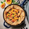 image:imageTramontina Bestow Enameled Cast Iron Skillet with Lid 12inch Frying Pan Cactus with Gold KnobBlue