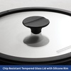 image:imageTramontina Utsava 23Quart PreSeasoned Cast Iron Kadai with Lid Small Kadhai Pot for Indian Cooking23Quart