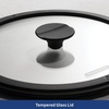 image:imageTramontina Utsava 23Quart PreSeasoned Cast Iron Kadai with Lid Small Kadhai Pot for Indian Cooking39Quart