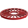 image:imageTramontina Bestow Enameled Cast Iron Round Trivet 7inches Blue Kitchen Potholder for Hot Pans Pots and DishesRed