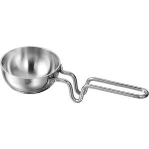 image:imageTramontina Utsava 4Inch TriPly Clad Stainless Steel Tadka Spice Heating Pan for Indian Cooking