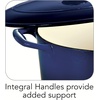 image:imageTramontina Bestow Enameled Cast Iron Dutch Oven Pot with Lid Round 55quart Cactus Gold KnobBlue