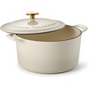image:imageTramontina Bestow Enameled Cast Iron Dutch Oven Pot with Lid Round 55quart Cactus Gold KnobLatte