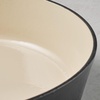 image:imageTramontina Bestow Enameled Cast Iron Dutch Oven Pot with Lid Round 55quart Cactus Gold KnobSmoke