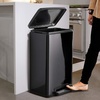 image:imageTramontina Step Can Stainless Steel 13 Gallon Gray 81200569DS