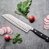 image:imageTramontina Pro Series Forged 8Inch Chef Knife Stainfree HighCarbon Steel Kitchen Knives for Cooking7Inch Santoku Knife
