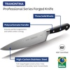image:imageTramontina Pro Series Forged 8Inch Chef Knife Stainfree HighCarbon Steel Kitchen Knives for Cooking8Inch Bread Knife