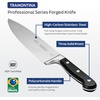 image:imageTramontina Pro Series Forged 8Inch Chef Knife Stainfree HighCarbon Steel Kitchen Knives for Cooking8Inch Cooks Knife