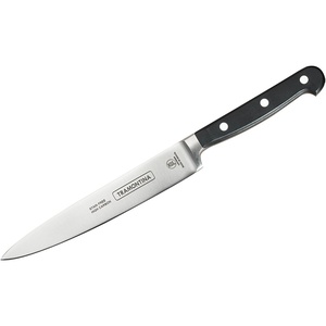 image:imageTramontina Pro Series Forged 8Inch Chef Knife Stainfree HighCarbon Steel Kitchen Knives for Cooking6Inch Utility Knife
