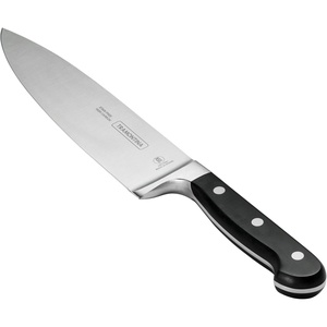 image:imageTramontina Pro Series Forged 8Inch Chef Knife Stainfree HighCarbon Steel Kitchen Knives for Cooking8Inch Cooks Knife