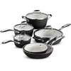 image:imageTramontina Ceramica Deluxe 5Quart Dutch Oven Pot with Lid Ceramic Non Stick OvenSafe Metallic BlackCookware Set