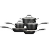 image:imageTramontina Ceramica Deluxe 5Quart Dutch Oven Pot with Lid Ceramic Non Stick OvenSafe Metallic BlackCookware Set