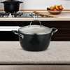 image:imageTramontina Ceramica Deluxe 5Quart Dutch Oven Pot with Lid Ceramic Non Stick OvenSafe Metallic BlackDutch Oven