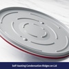 image:imageTramontina Fiora 425Quart Multipurpose Ceramic Non Stick Cooking Pan with Lid BlueMerlot