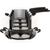 image:imageTramontina Aluminum Non Stick 11Piece Nesting Pots and Pans Set with Lids  Naval Kitchen Nonstick Cookware Set Dishwasher and Oven SafeDark Gray Ceramic
