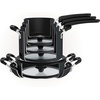 image:imageTramontina Aluminum Non Stick 11Piece Nesting Pots and Pans Set with Lids  Naval Kitchen Nonstick Cookware Set Dishwasher and Oven SafeGray