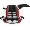image:imageTramontina Aluminum Non Stick 11Piece Nesting Pots and Pans Set with Lids  Naval Kitchen Nonstick Cookware Set Dishwasher and Oven SafeRed