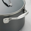 image:imageTramontina Hard Anodized Non Stick 8Quart Stock Pot with Glass Lid Pasta Pot with Reinforced Nonstick Coating Oven SafeCookware Set