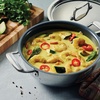 image:imageTramontina Utsava TriPly Clad Stainless Steel 6Quart Kadai with Lid and Ceramic Non Stick Interior InductionReady Extra Large Kadhai Pot for Indian CookingCeramic