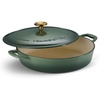 image:imageTramontina Enameled Cast Iron Dutch Oven Pot with Lid Round 65quart RedCactus