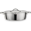 image:imageTramontina Tempo TriPly Base Stainless Steel 8Quart Stock Pot with Glass Lid InductionReady Pasta Pot OvenSafe DishwasherSafeBraiser