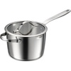 image:imageTramontina Tempo TriPly Base Stainless Steel 8Quart Stock Pot with Glass Lid InductionReady Pasta Pot OvenSafe DishwasherSafeSauce Pan