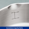 image:imageTramontina Tempo TriPly Base Stainless Steel 8Quart Stock Pot with Glass Lid InductionReady Pasta Pot OvenSafe DishwasherSafeSaute Pan