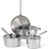image:imageTramontina Tempo TriPly Base Stainless Steel 8Quart Stock Pot with Glass Lid InductionReady Pasta Pot OvenSafe DishwasherSafeCookware Set