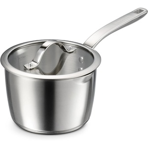 image:imageTramontina Tempo TriPly Base Stainless Steel 8Quart Stock Pot with Glass Lid InductionReady Pasta Pot OvenSafe DishwasherSafeSauce Pan