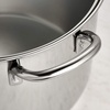 image:imageTramontina 16Quart Stainless Steel Stock Pot with Lid  Large Pasta Pot for Soups and Stews Oven amp Dishwasher Safe16 Quarts